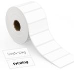 Sticky Printer Labels - 1000 Self-Adhesive Rolls