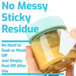 Innoveem Easy Peel Off Freezer Labels - 100 Pack