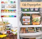 1000 Self-Adhesive Freezer Food Labels – White/Red