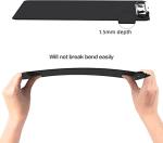 Black A4 Plastic Clip Board Set of 6