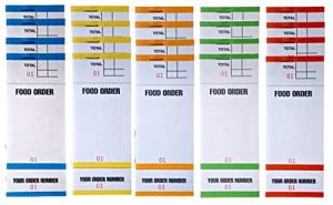 Restaurant Check Pads Booklet - 100 Sheets