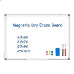 Magnetic Dry Erase Whiteboard with Markers and Magnets