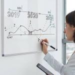 Magnetic Dry Erase Whiteboard with Markers and Magnets