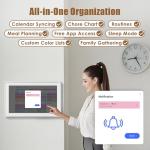 15.6-Inch Wall Planner with Touchscreen Display