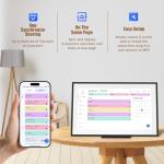 15.6-Inch Wall Planner with Touchscreen Display