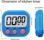 Kyzistn Magnetic Digital Kitchen Timer Set (6 Pack)