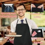 Atopo Waterproof Chef Apron Set with Pockets