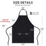 Atopo Waterproof Chef Apron Set with Pockets