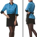 Nuoshen Black Waist Apron 2-Pack with Pockets