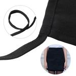Nuoshen Black Waist Apron 2-Pack with Pockets