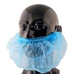 Blue Disposable Beard Covers - Pack of 100