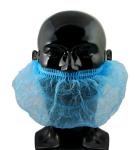 Blue Disposable Beard Covers - Pack of 100