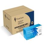 ViraCare 1000 Blue Medium Disposable Vinyl Gloves