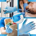 ViraCare 1000 Blue Medium Disposable Vinyl Gloves
