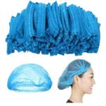300 Disposable Blue Hair Nets for Cooking