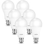 Warm White Bayonet LED Bulbs, Pack of 6