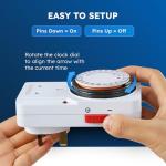Desiretech 24-Hour Plug-In Timer Switch for Appliances