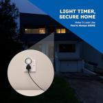 Desiretech 24-Hour Plug-In Timer Switch for Appliances