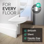 Vellure® Door Draft Excluder Strip for Energy Saving