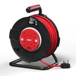 35m Heavy Duty Cable Reel with 4 Sockets