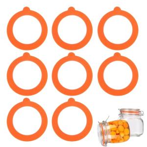 8 Pack Silicone Seals for Kilner Jars