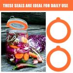 8 Pack Silicone Seals for Kilner Jars