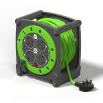 15m Heavy Duty 4 Socket Extension Cable Reel