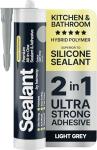 Light Grey Waterproof Sealant & Adhesive - 300 ml
