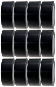 Crimson Starfish Black Duct Tape | 12 Rolls