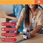 Crimson Starfish Black Duct Tape | 12 Rolls