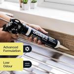 Light Grey Waterproof Sealant & Adhesive - 300 ml