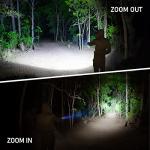 Blukar Rechargeable LED Flashlight - 2 Pack