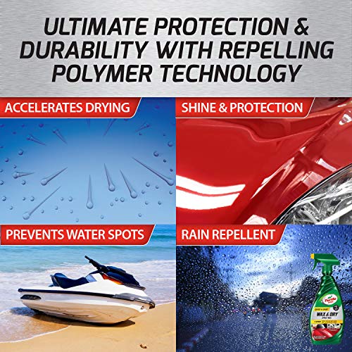 Turtle Wax 1-Step Wax & Dry Double Pack