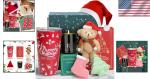 Luxury 8-Pc Christmas Gift Basket for Her