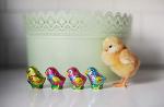 Milk Chocolate Easter Baby Chicks Gift Basket