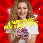 Zotz Fizzy Candy Gift Basket - 100 Assorted Pieces