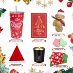 Luxury 8-Pc Christmas Gift Basket for Her