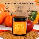 Cozy Fall and Christmas Soy Candles Set