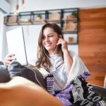 Cozy Best Friend Throw Blanket Gift for Her