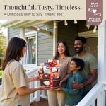 Thank You Gift Basket with Sweets and Treats