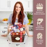 Thank You Gift Basket with Sweets and Treats