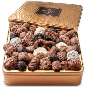 Gourmet Chocolate Gift Basket in Keepsake Tin