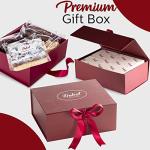 Festive Gourmet Gift Basket with Cookies and Pastries