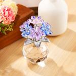 Colorful Crystal Forget Me Not Flower Gift