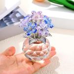 Colorful Crystal Forget Me Not Flower Gift