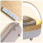 4-in-1 Touch Nightstand Lamp with Charger