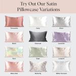 Cherry Print Satin Pillowcase for Quality Sleep