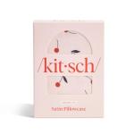 Cherry Print Satin Pillowcase for Quality Sleep