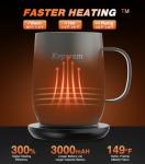 Smart Heated Coffee Mug - Perfect Gift Idea!