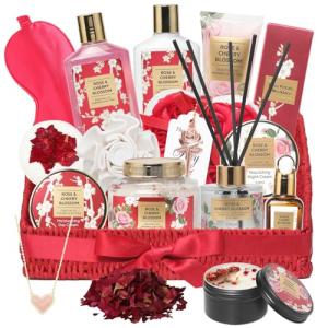 Luxury Bath & Body Spa Gift Basket for Her